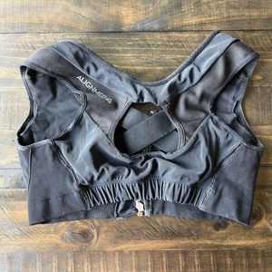AlignMed Sports Bra, Black, Medium